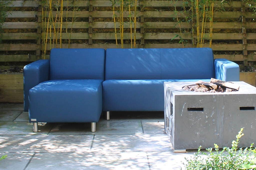 Blue Outdoor Sofa