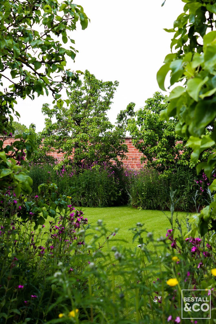 Modern Country English Garden - The Priory by Bestall & Co