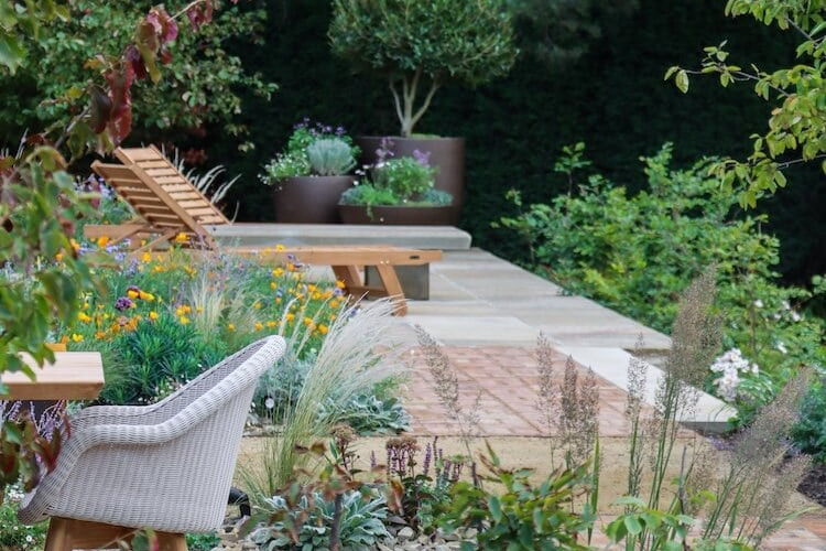 Modern Country Sustainable Garden Design English High End Residential Gardens